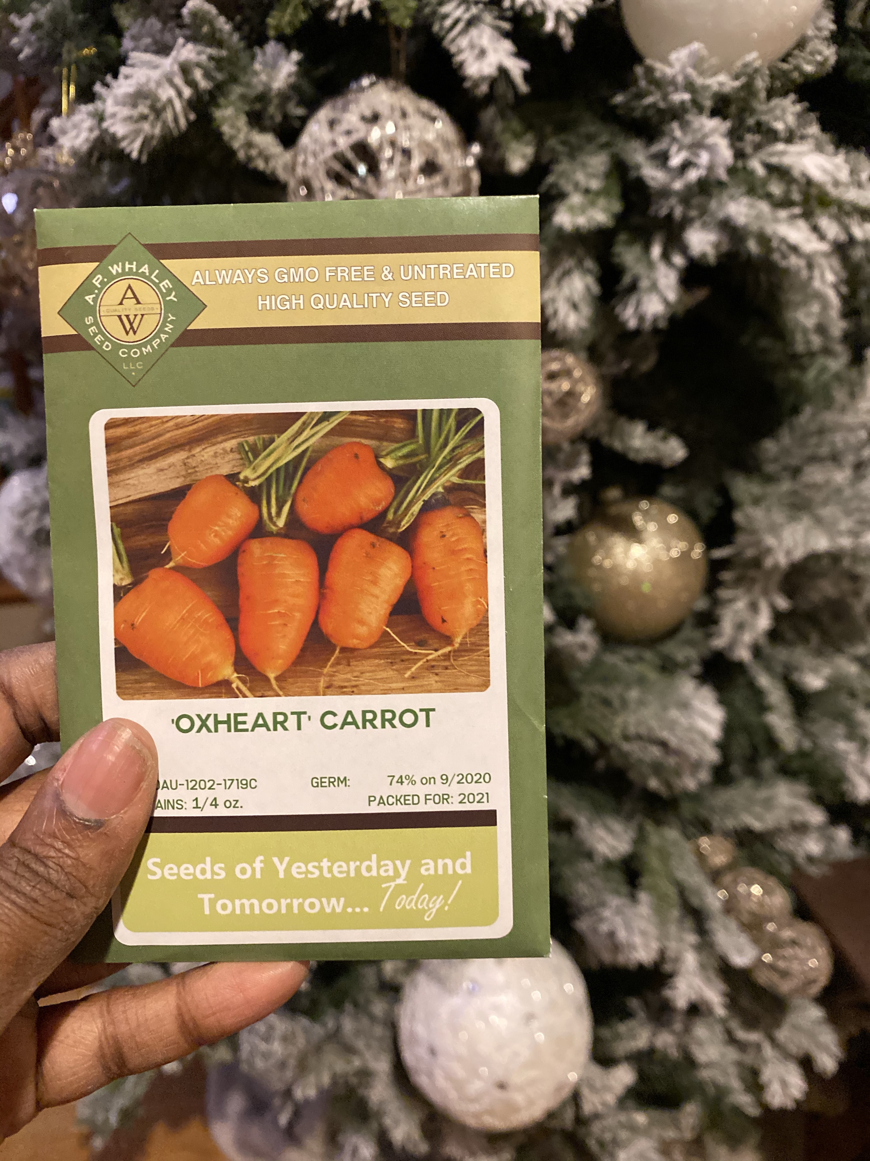 Oxheart Carrots 